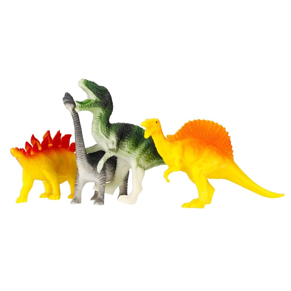 FIGURAS DINOSAURIOS 4 PCS. MEGA CREATIVO 498700